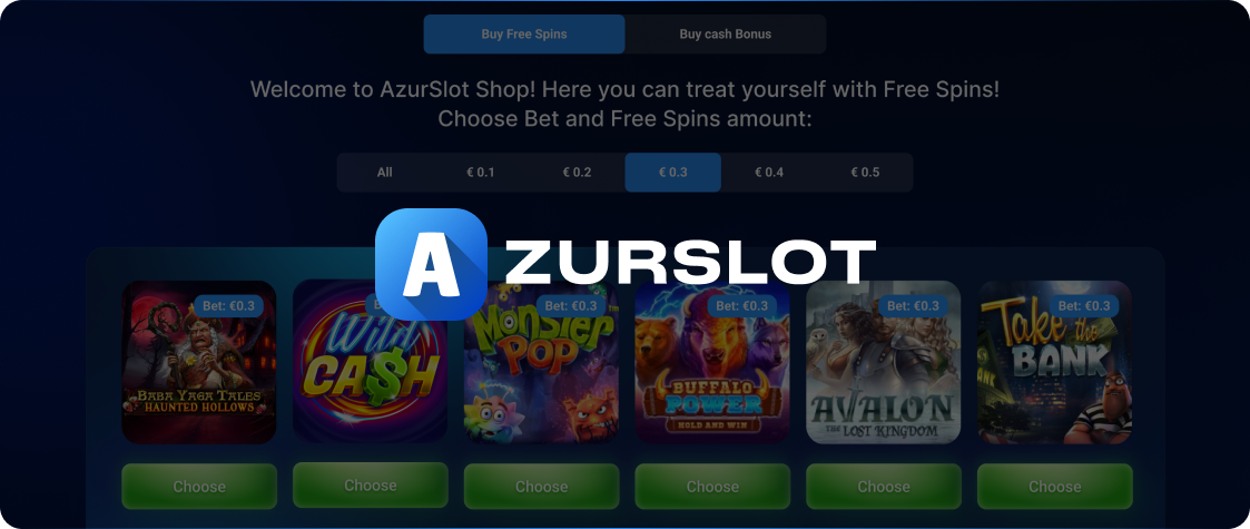 Azur Slot Casino Games Azur Slot Casino Games